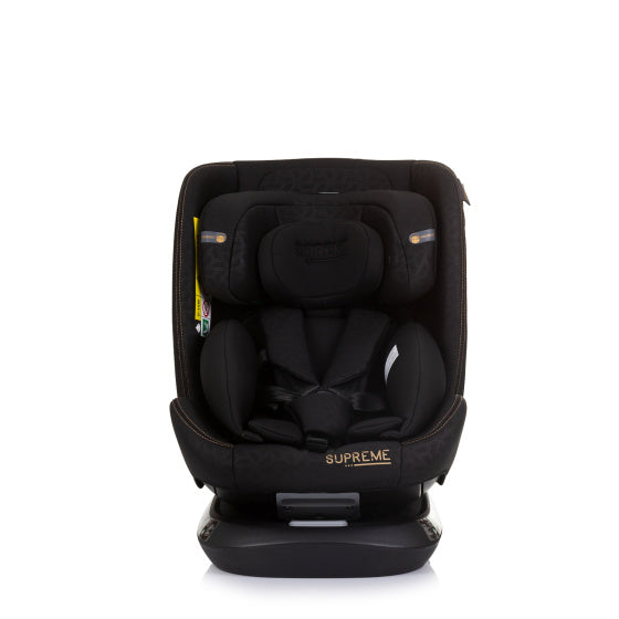 Supreme Autostoel i-Size 40-150 cm Isofix 360° Obsidiaan Zwart