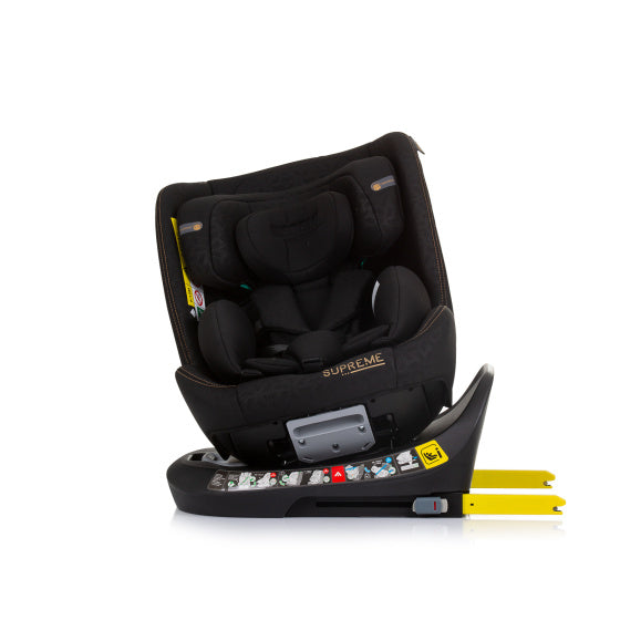 Supreme Autostoel i-Size 40-150 cm Isofix 360° Obsidiaan Zwart