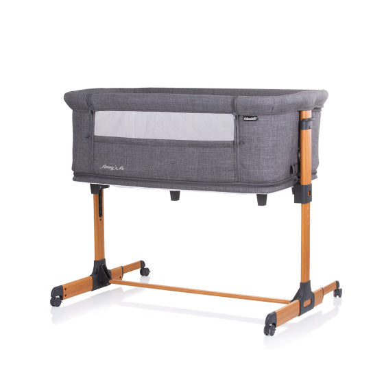 Mommy 'N Me Co-sleeper Box Grafiet Hout