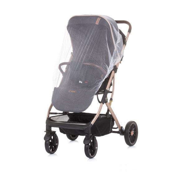 Combo Opvouwbare Buggy met Voetenhoes Ebony Zwart Beige