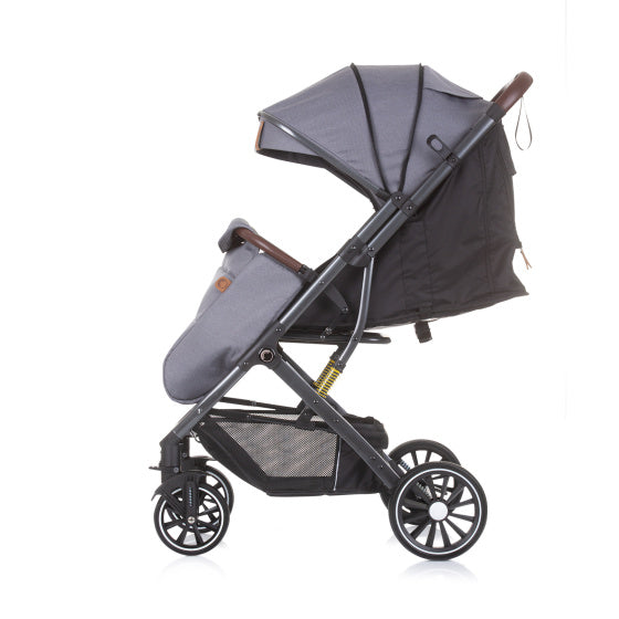 Combo Opvouwbare Buggy met Voetenhoes Glacier Grey