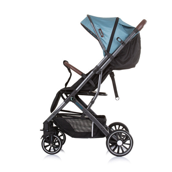 Combo Opvouwbare Buggy met Voetenhoes Teal Turquoise Zwart