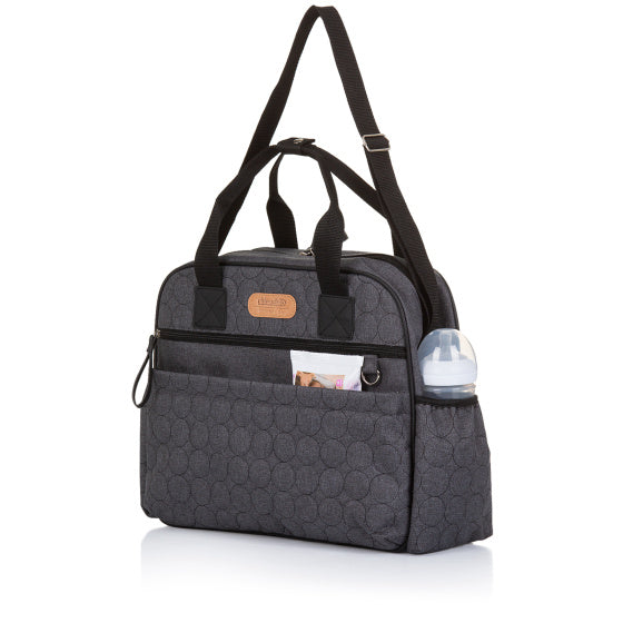 Schouder - Luiertas met Verschoningsmatje Granite Linen