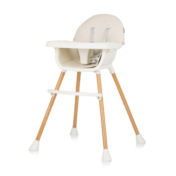 Rio 2-in-1 Kinderstoel met Eetblad Zitkussen Glacier