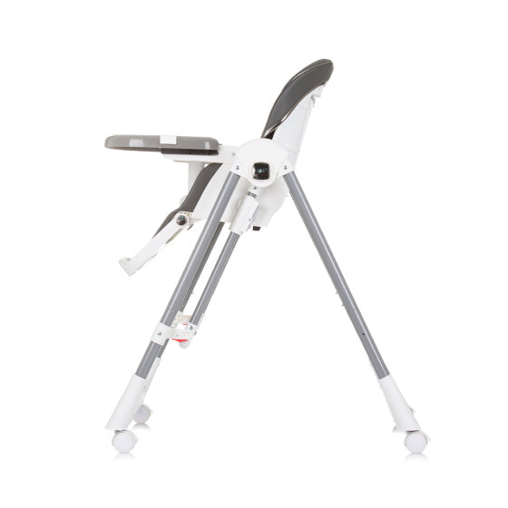 Milkshake 2-in-1 Kinderstoel Schommelstoel As Grijs Wit