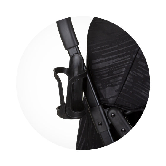 Kiss Autofolding Opvouwbare Buggy Obsidian Zwart