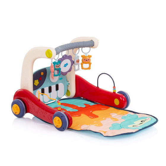 Baby Fitness 3-in-1 Loopwagen met Muziek Veelkleurig