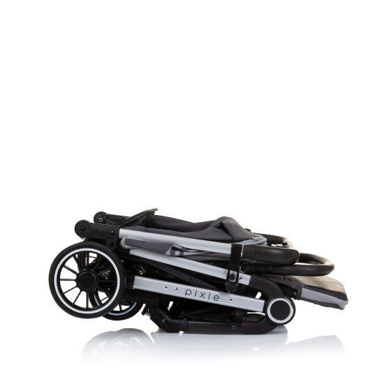 Pixie Opvouwbare Buggy Ash Grijs Zwart