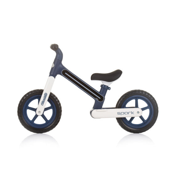 Spark Loopfiets met Lichteffect 12 Inch Junior Blauw
