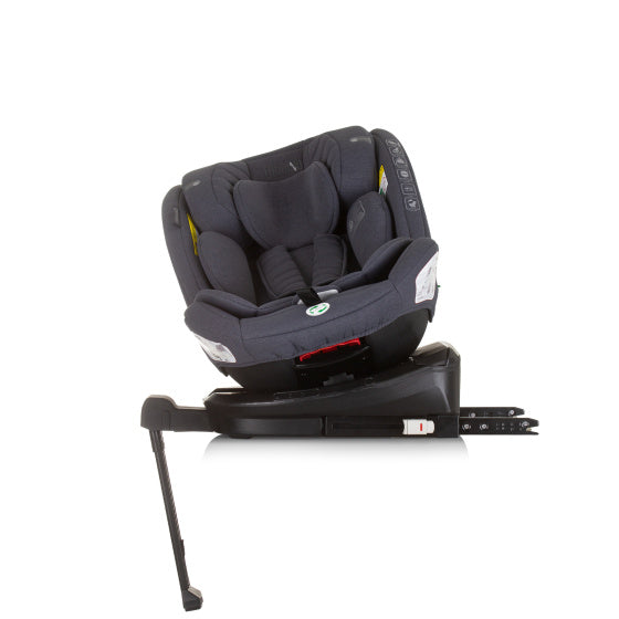 Tourino Autostoel i-Size 40-150 cm Isofix 360° Graniet Donkergrijs