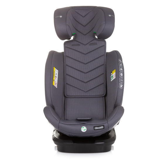 Volare Autostoel i-Size 40-150 cm Isofix 360° Graniet Grijs