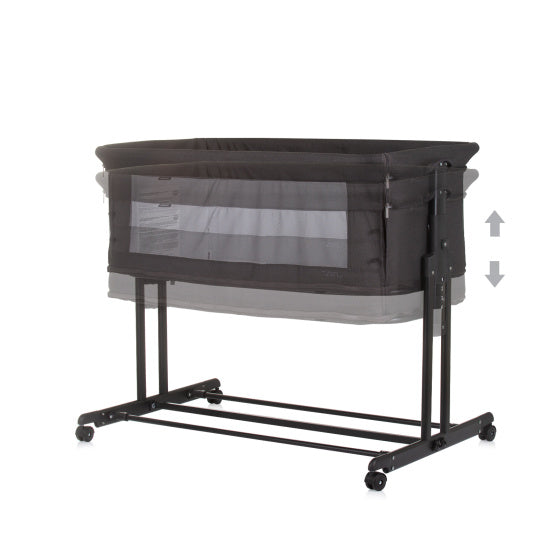 Zen Co-sleeper Box met Klamboe Obsidian Zwart