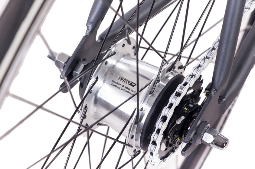 Chrisson vintage road 28 inch 52 cm heren 7v donkergrijs