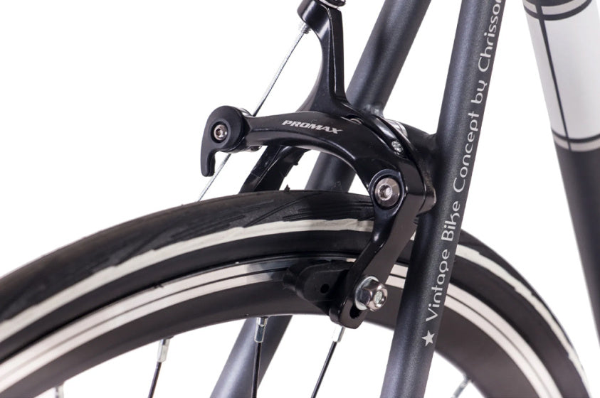 Chrisson vintage road 28 inch 52 cm heren 7v donkergrijs