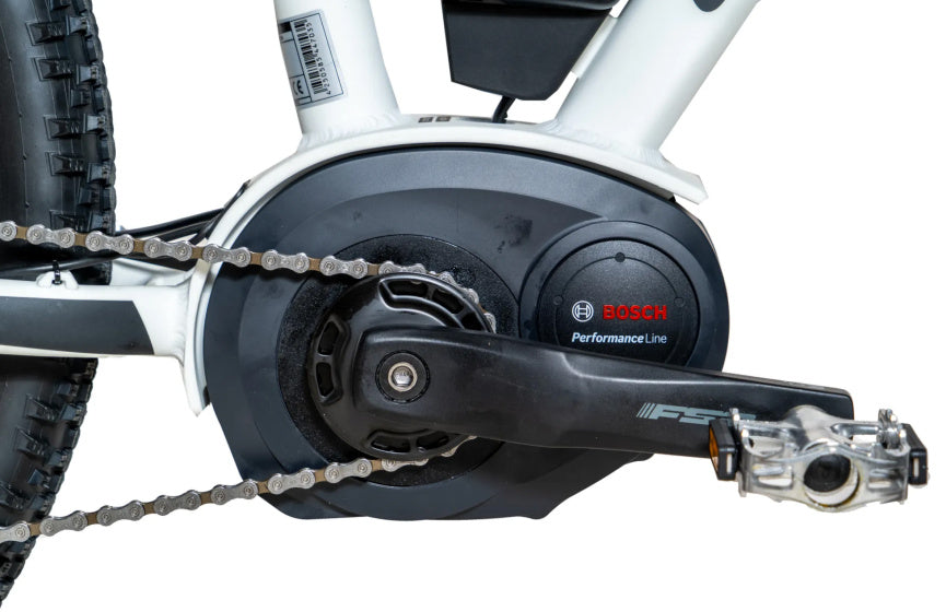 Chrisson e-scheat 27.5 inch 48 cm heren 9v hydraulische schijfrem wit