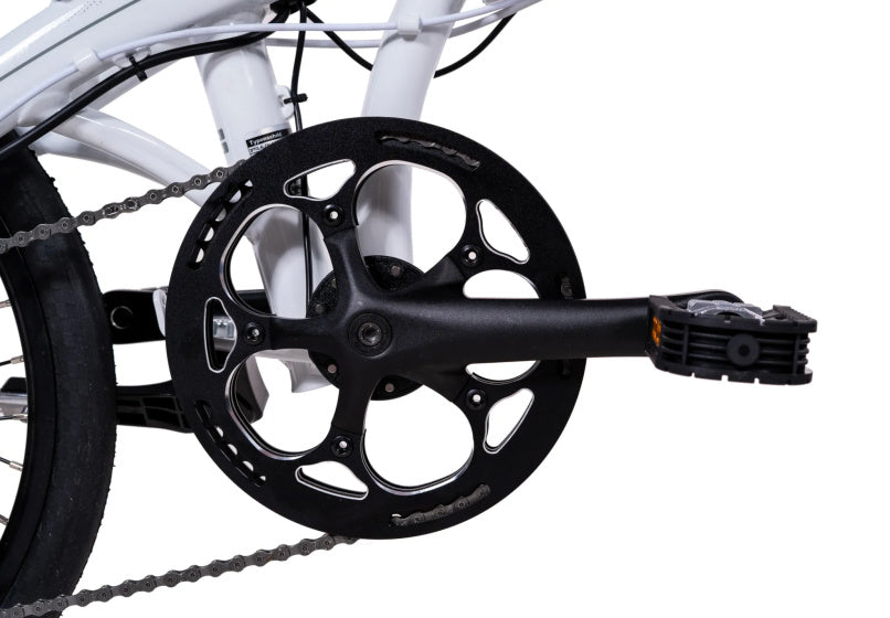 Chrisson ef3 20 inch 32 cm unisex 9v mechanische schijfrem wit