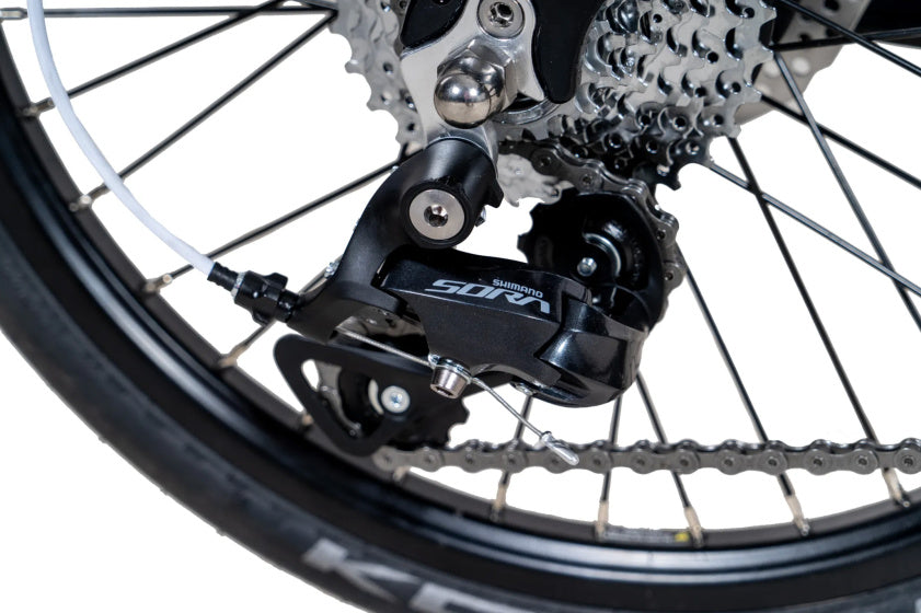 Chrisson ef3 20 inch 32 cm unisex 9v mechanische schijfrem zwart