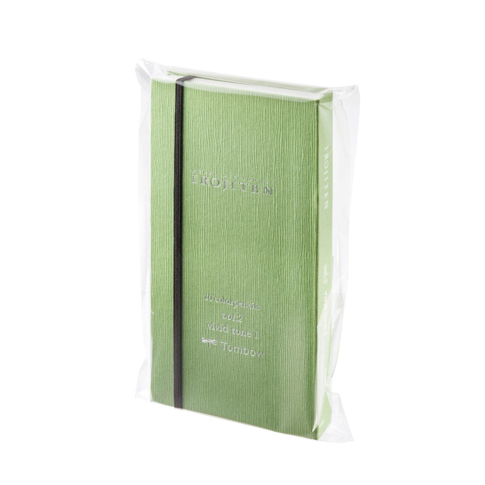 Tombow • color pencil irojiten for artists and hobbyists, set volume 8: very pale tone lll, 10 colors