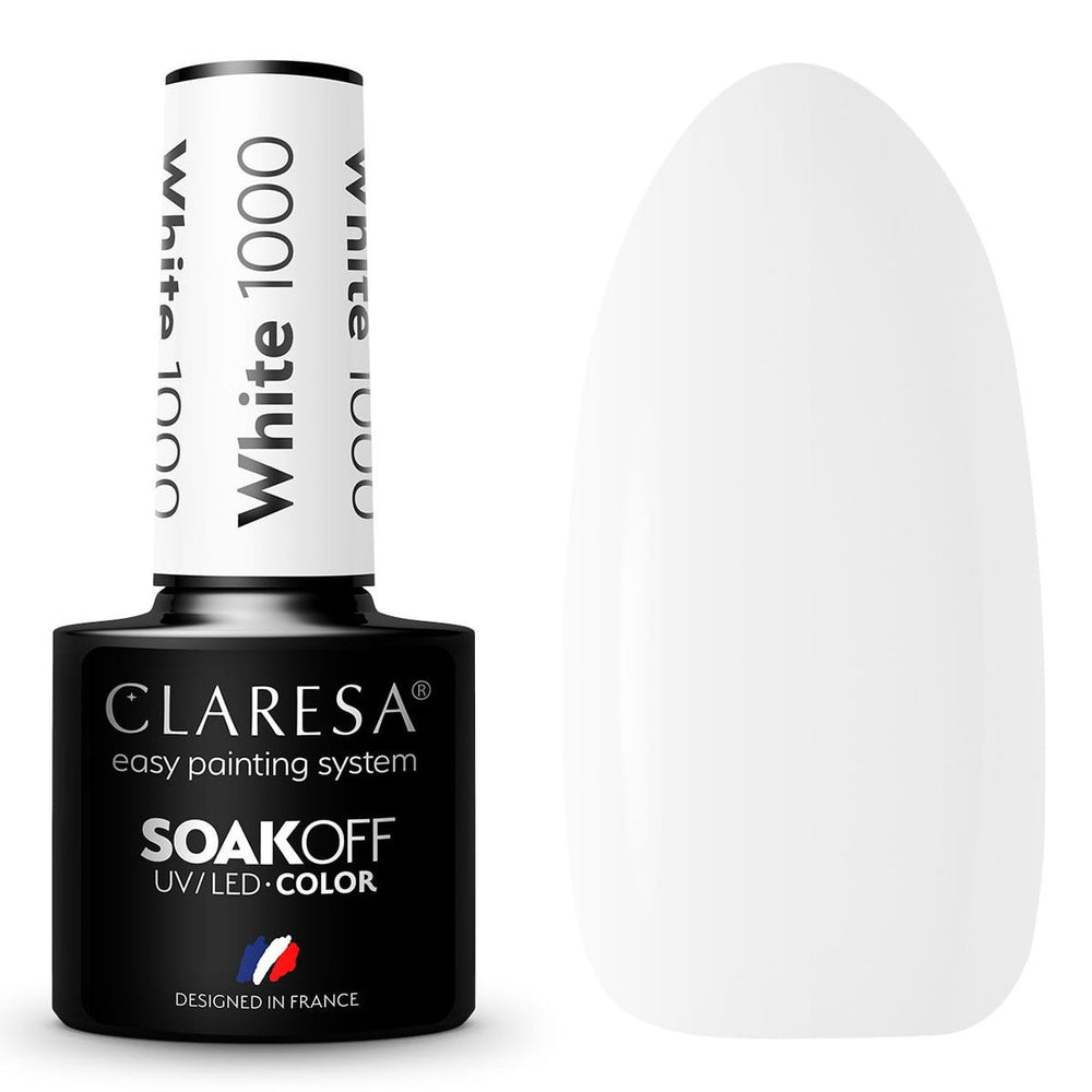 Claresa uv led gellak 5ml wit 1000