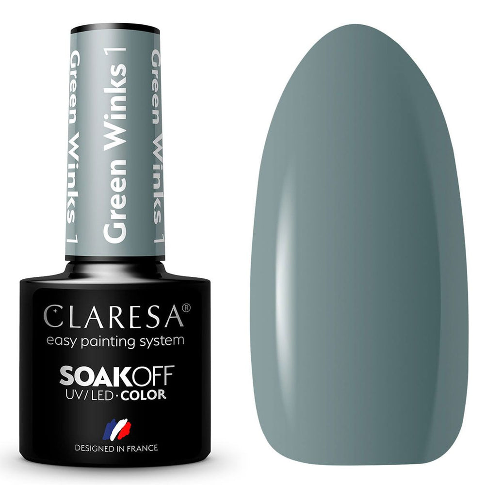 Claresa uv led gellak 5ml groen knipoogt 1