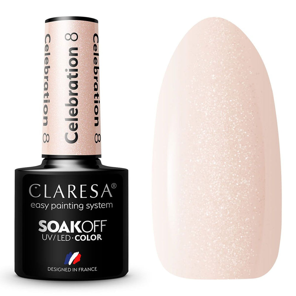 Claresa uv led gellak 5ml celebration 8