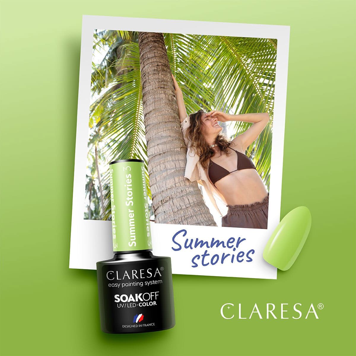 Claresa uv led gellak 5ml zomerverhalen 3