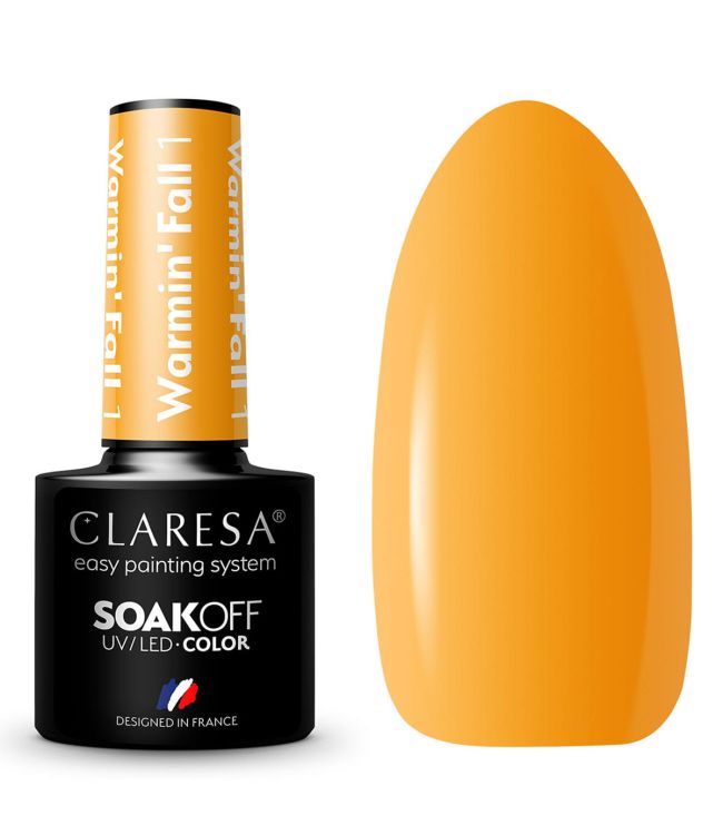Claresa uv led gellak 5ml warming herfst 1