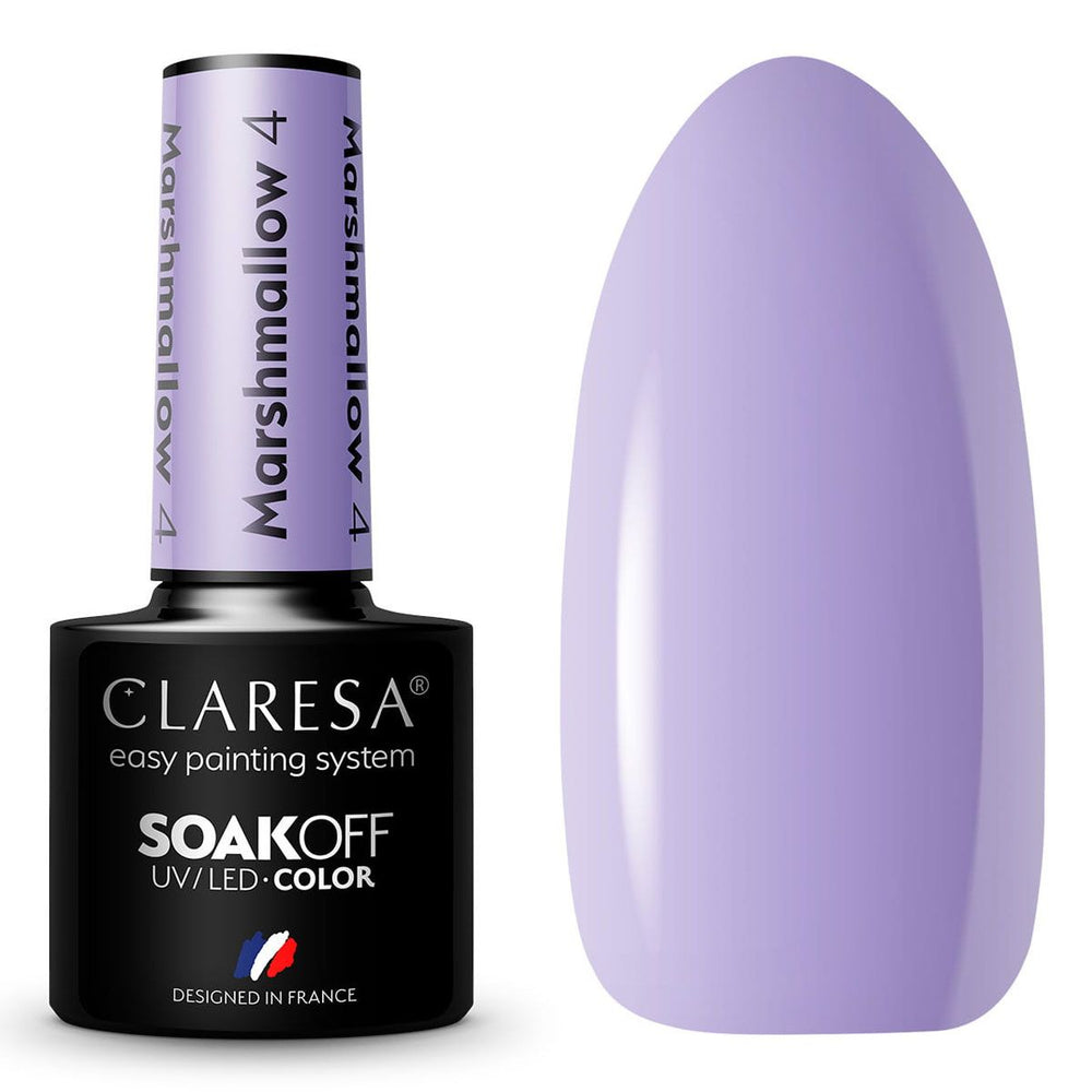 Claresa uv led gellak 5ml marsh mallow 4