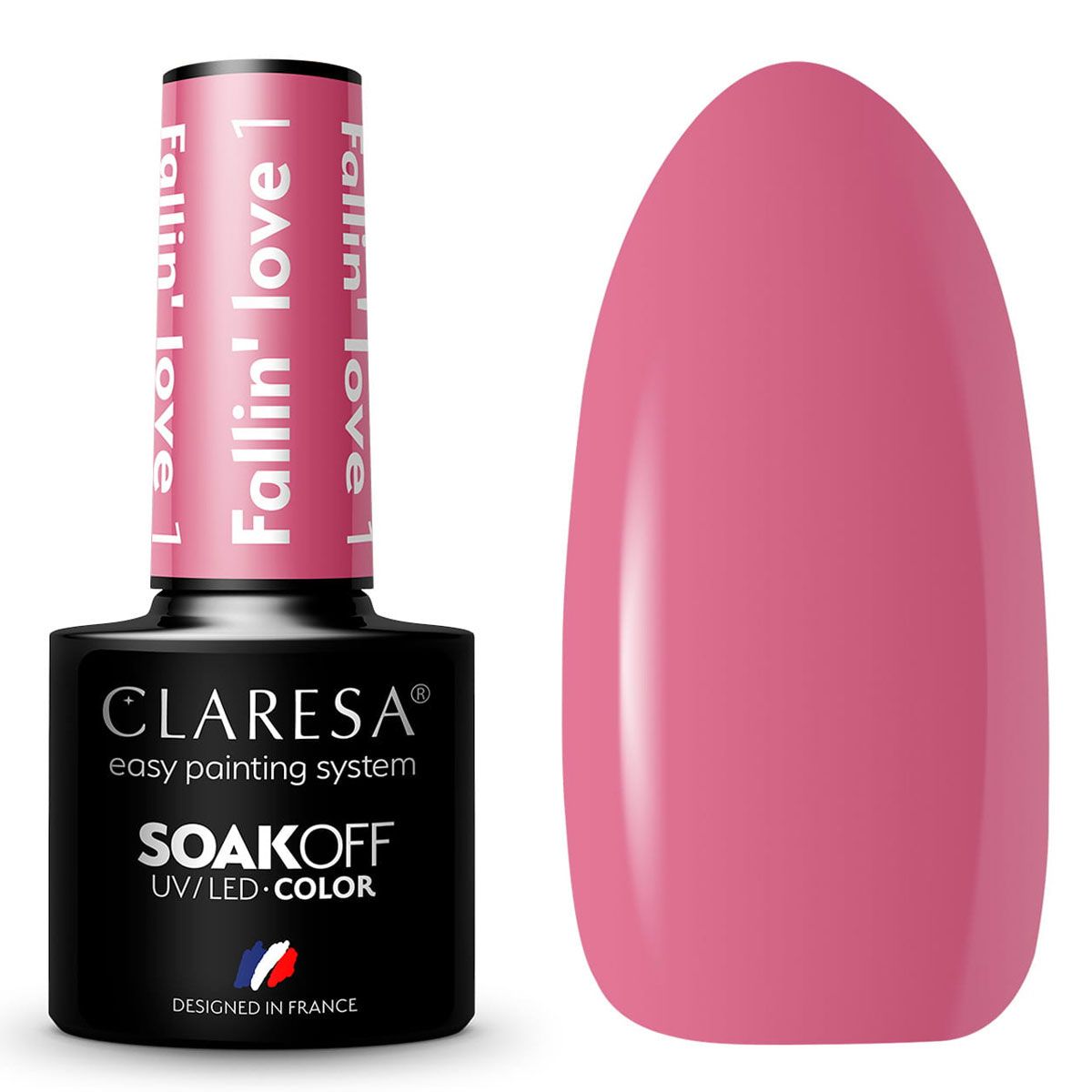 Claresa uv led gellak 5ml fallin' love 1