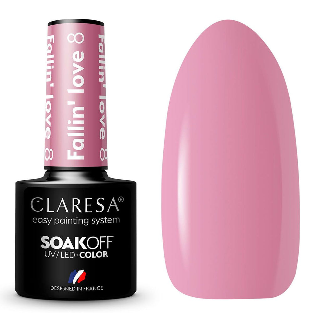 Claresa uv led gellak 5ml fallin' love 8