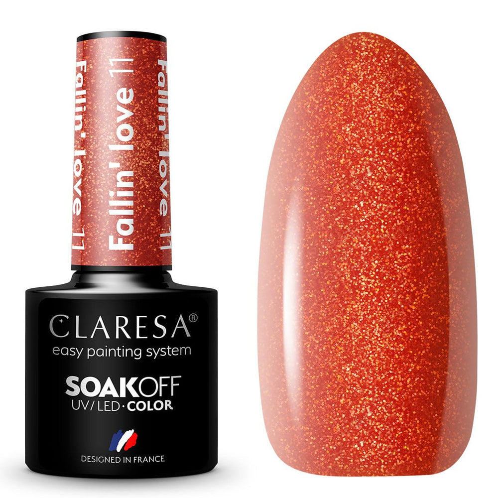Claresa uv led gellak 5ml fallin' love 11