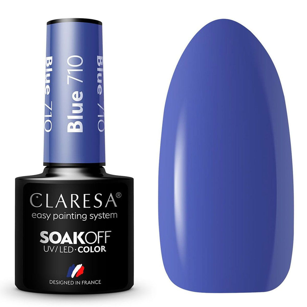 Claresa uv led gellak 5ml blauw 710 neem me mee naar de rivier