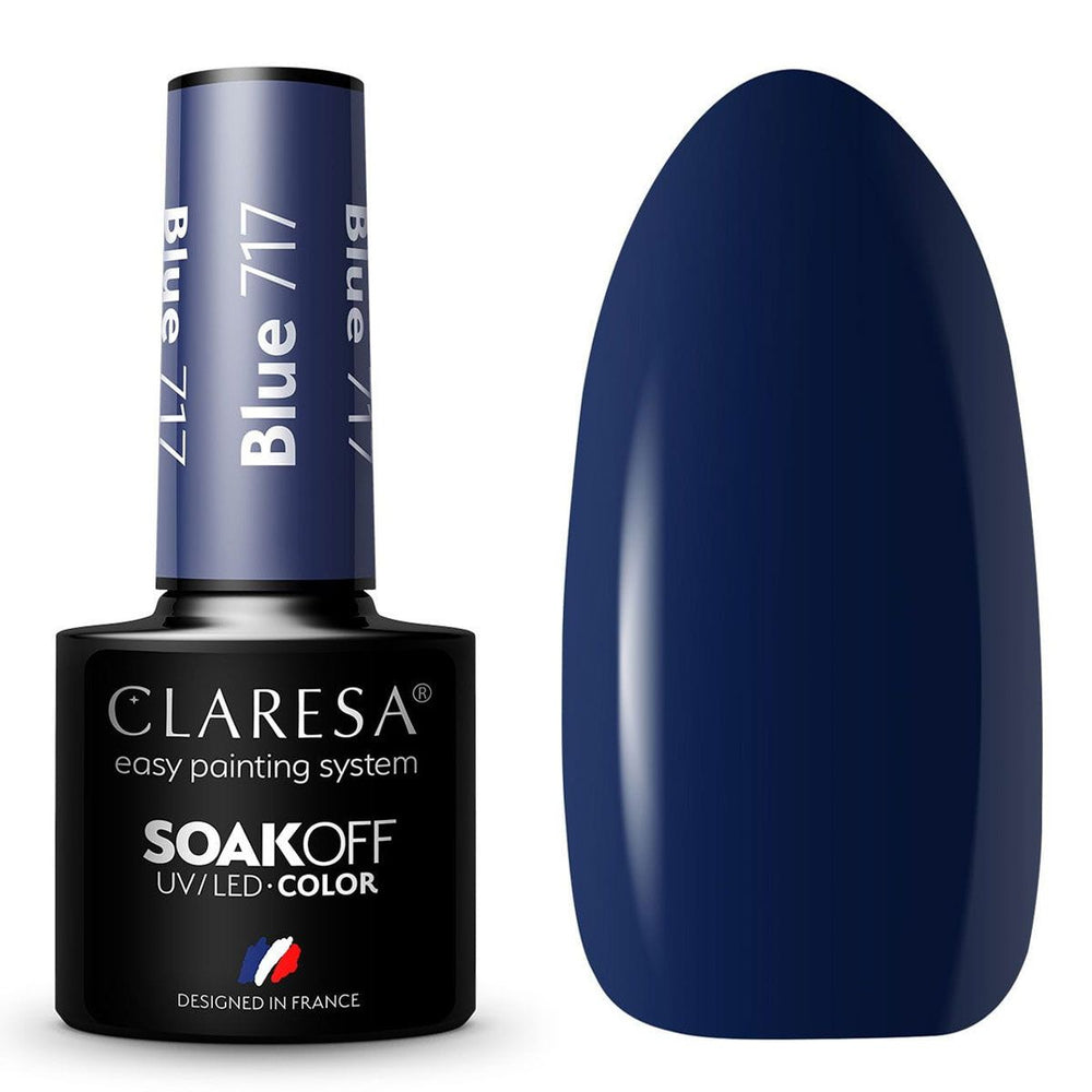 Claresa uv led gellak 5ml blauw 717