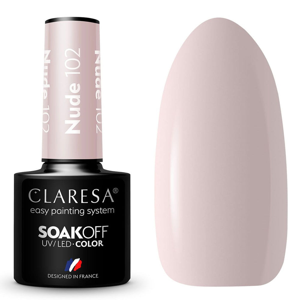 Claresa uv led gellak 5ml naakt 102