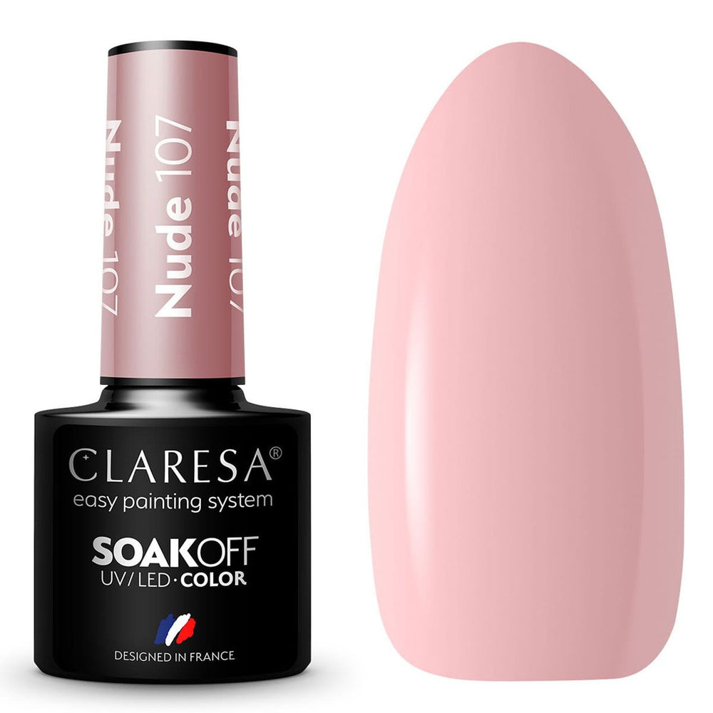 Claresa uv led gellak 5ml naakt 107