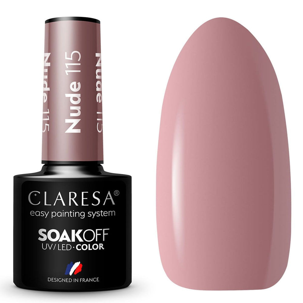 Claresa uv led gellak 5ml naakt 115