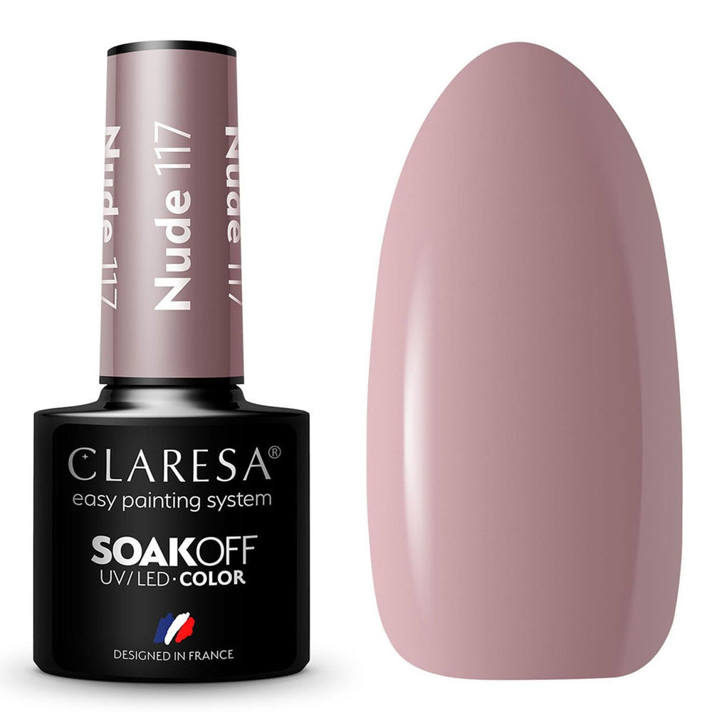 Claresa uv led gellak 5ml naakt 117
