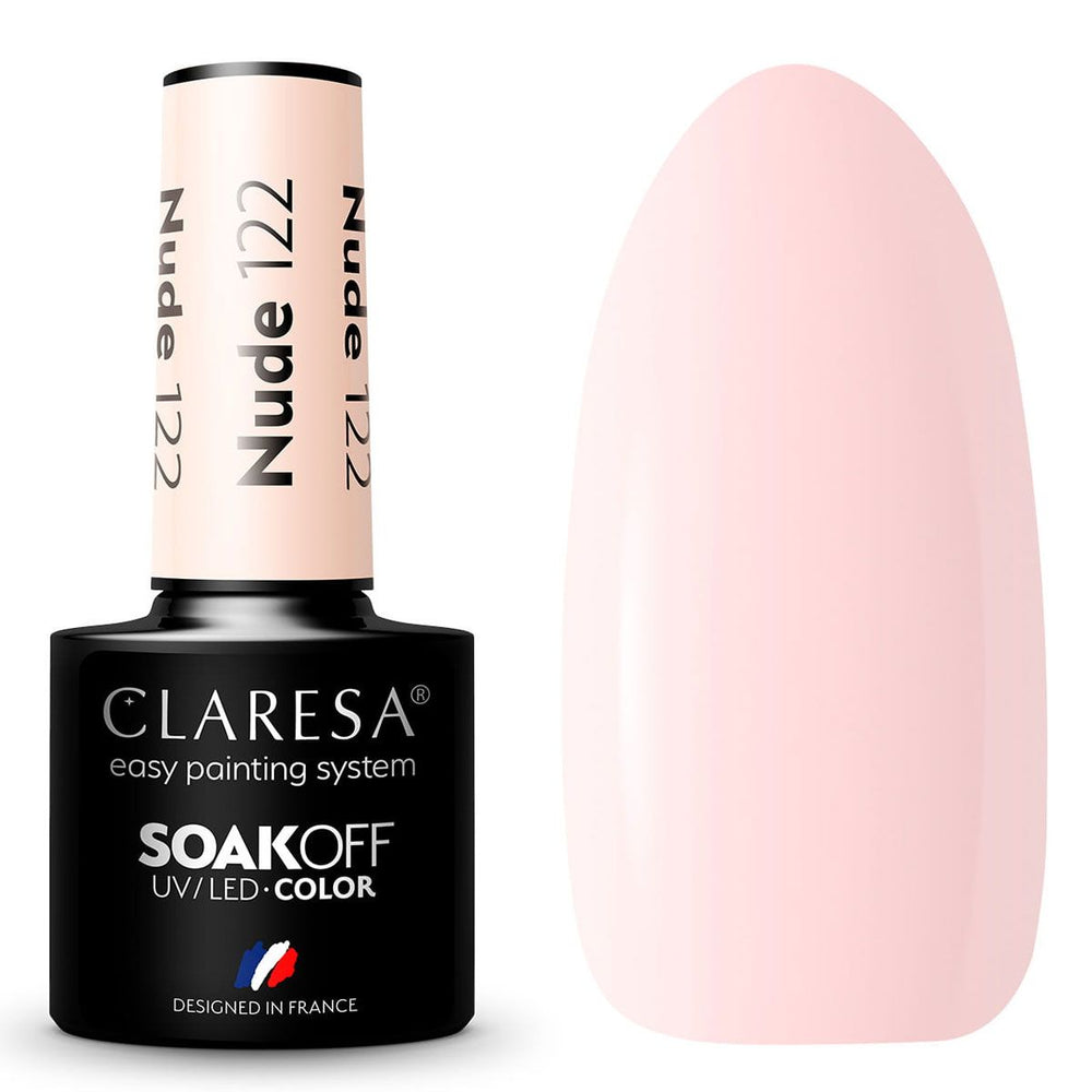 Claresa uv led gellak 5ml naakt 122