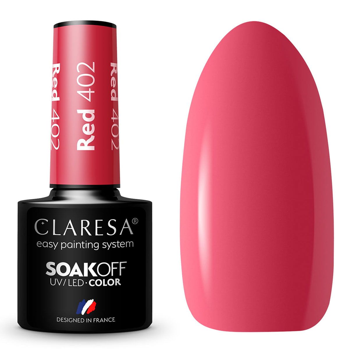 Claresa uv led gellak 5ml rood 402 savanna vibes