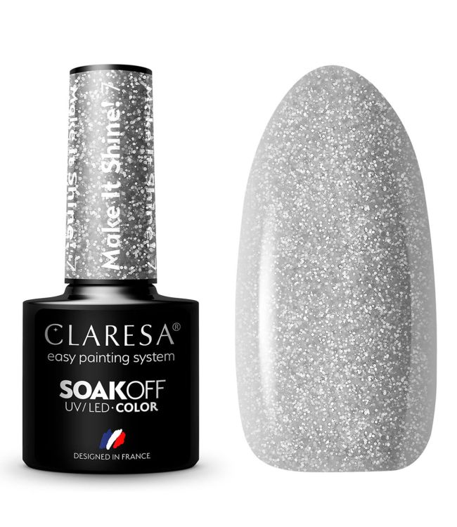 Claresa uv led gellak 5ml laat het glanzen 7