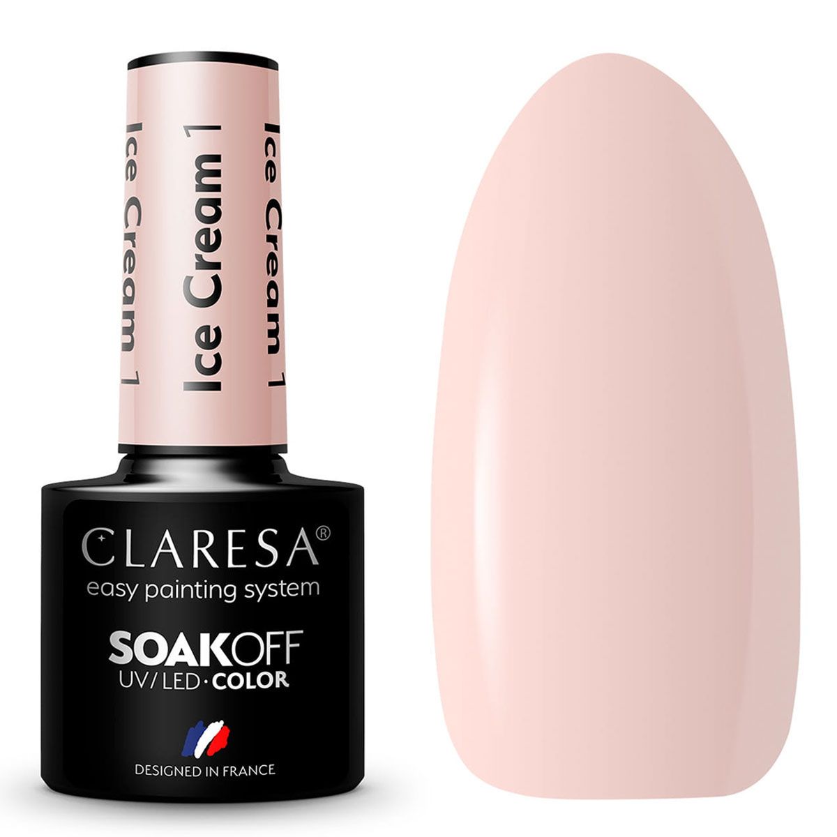 Claresa uv led gellak 5ml ijs 1