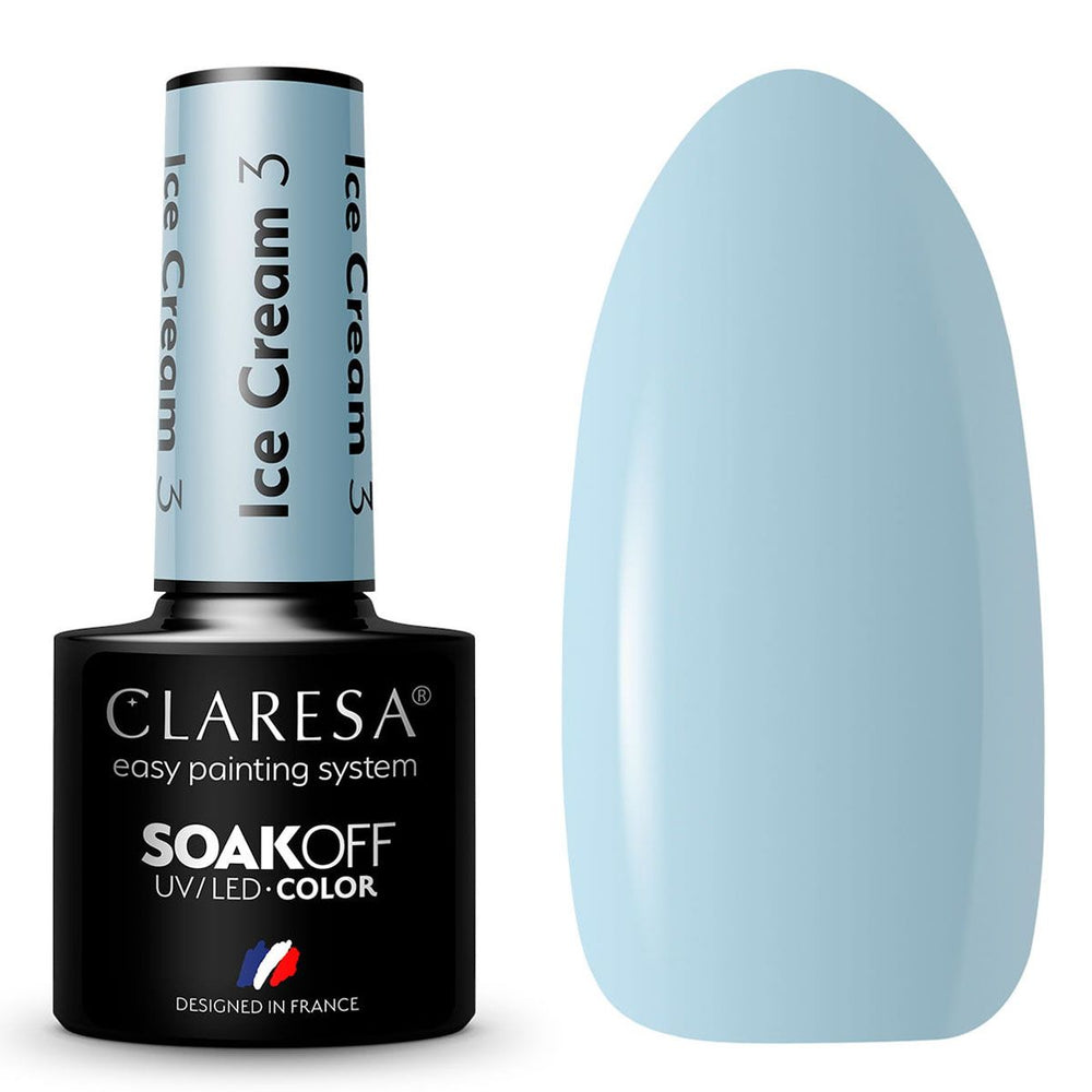 Claresa uv led gellak 5ml ijs 3