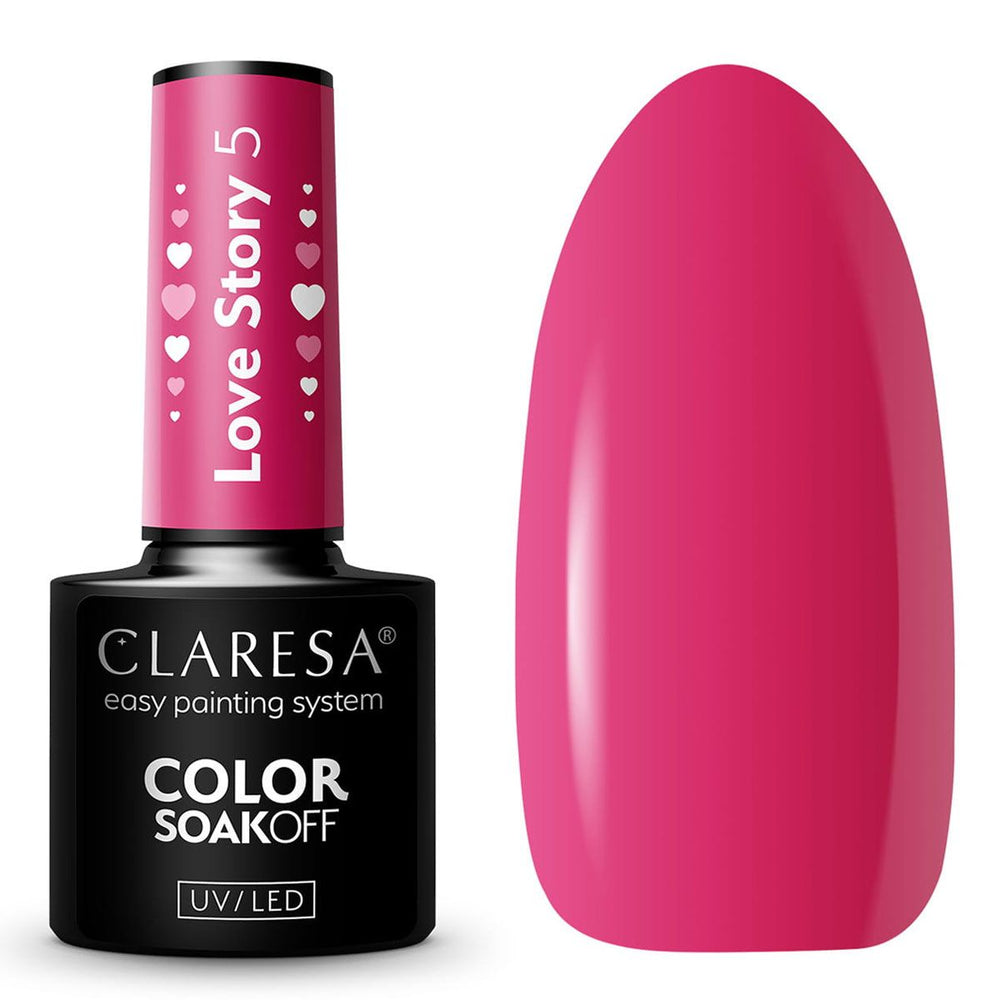 Claresa uv led gellak 5ml liefdesverhaal 5