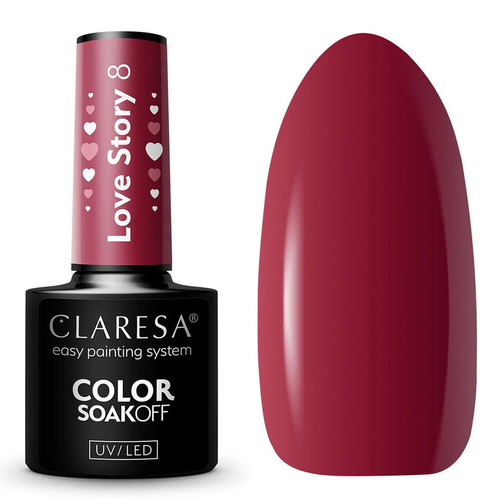 Claresa uv led gellak 5ml liefdesverhaal 8