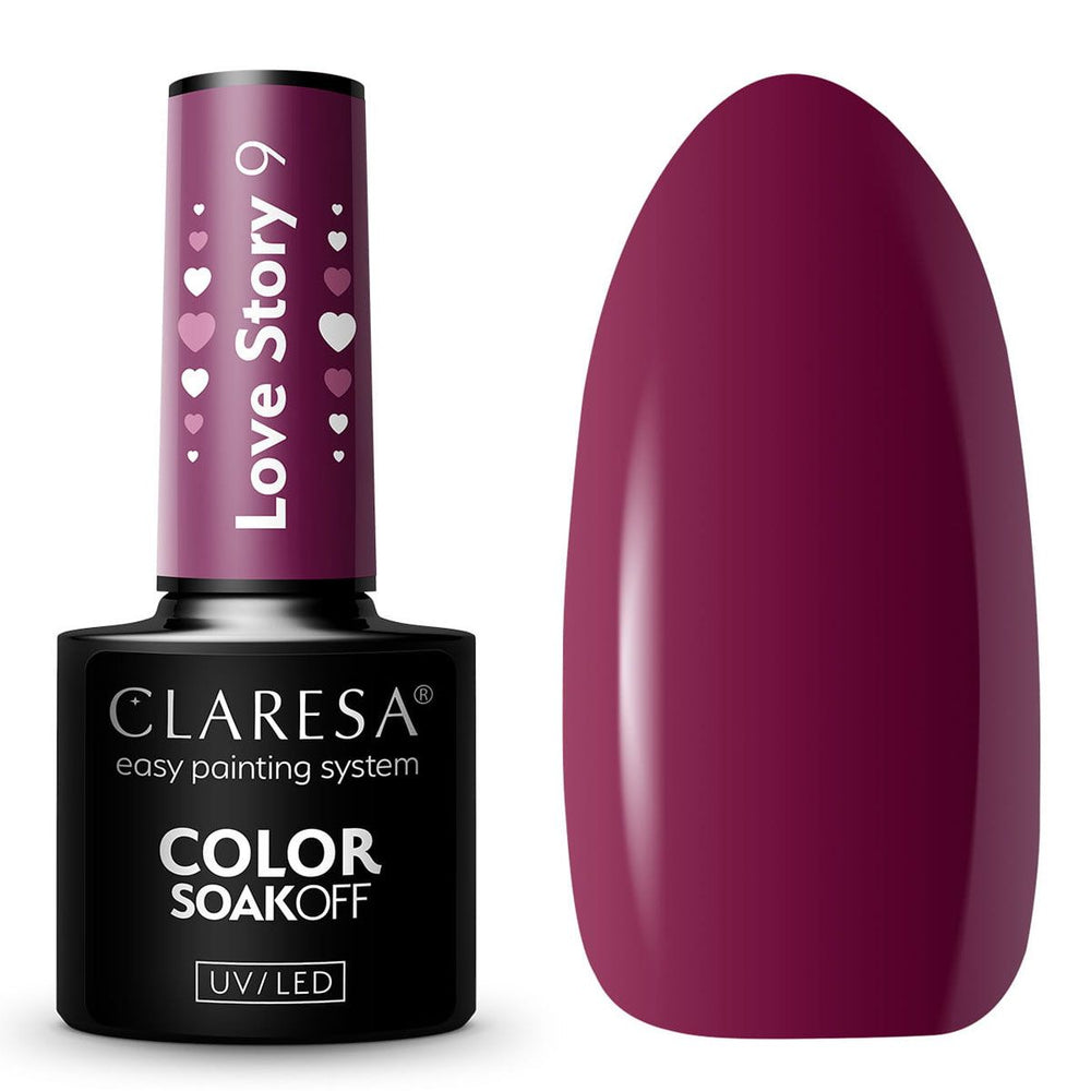 Claresa uv led gellak 5ml liefdesverhaal 9