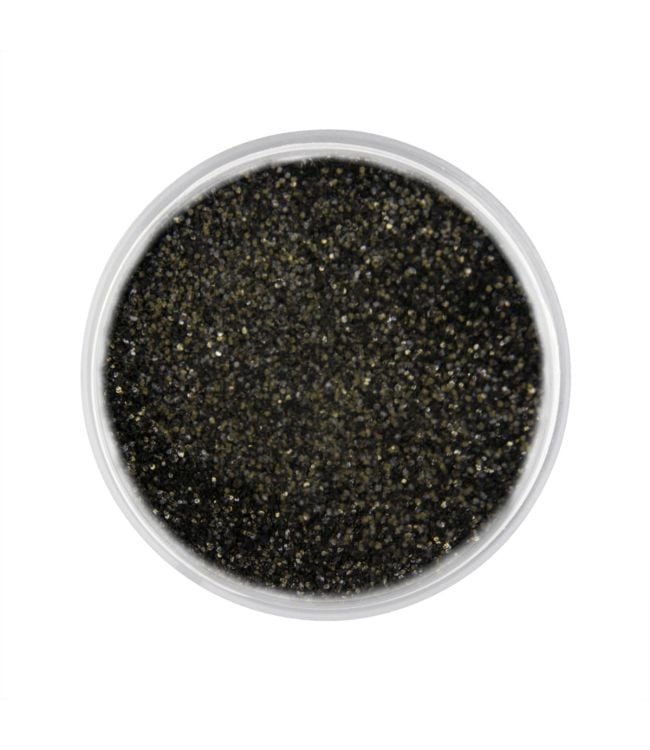 Claresa glitter poeder quartz 2 zwart 1st.