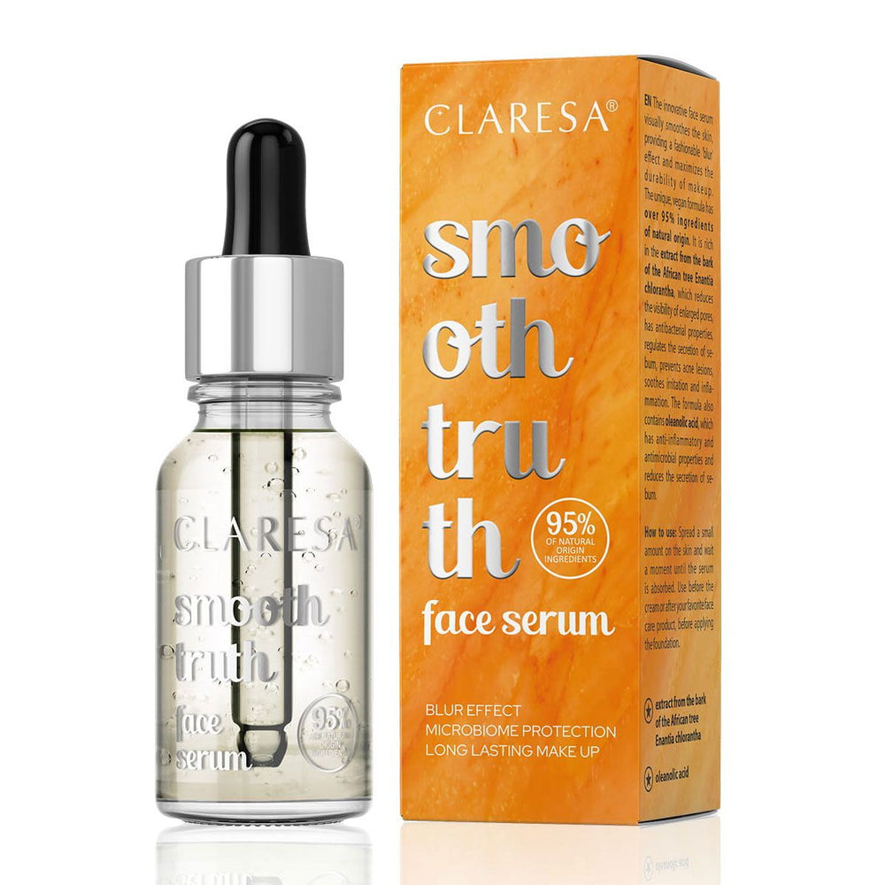 Claresa smooth truth gladmakend gezichtsserum 16gr.