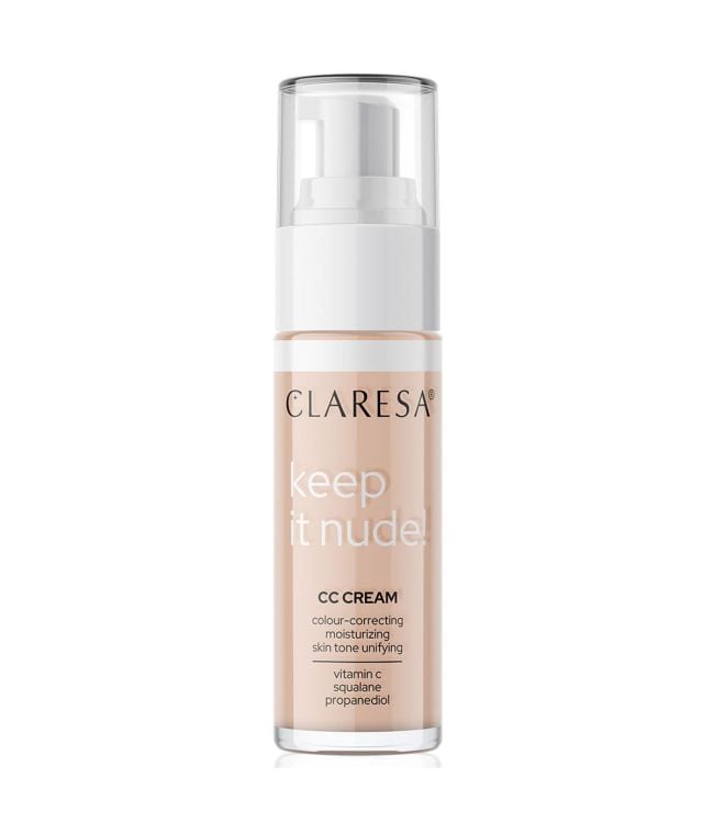 Claresa houd het naakt! cc cream 102 warm medium 33gr.