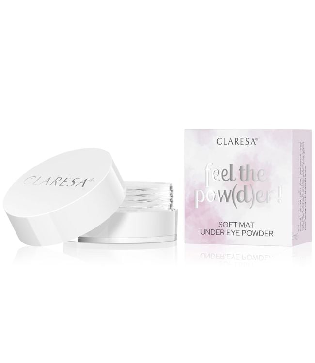 Claresa feel the pow(d)er! zachte matte poeder voor onder de ogen, 6 gram.