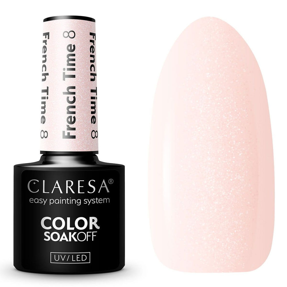 Claresa uv led gellak 5ml french time 8